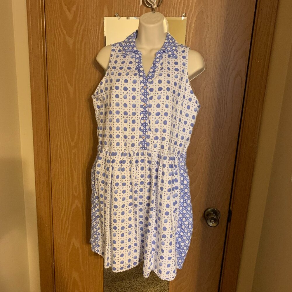 Classic Vineyard Vine sleeveless summer dress